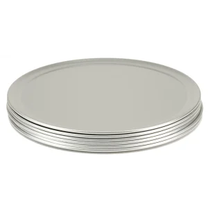 Gvk-eco Pizzablech Rund Aus Aluminium 12 Stück Ø 355 Mm 11