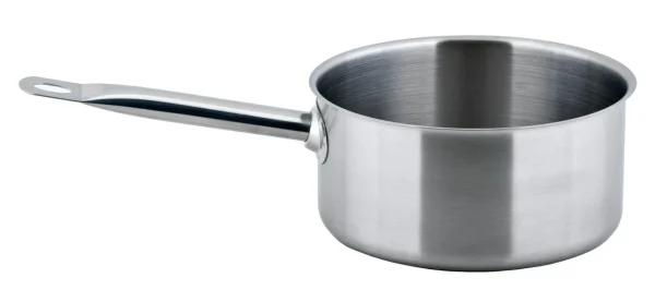 Metro-professional METRO Professional Topf Mit Flachem Deckel, Ø 20 Cm, 2.5 L, Silber 5