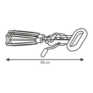 Null Mechanischer Handmixer Handrührer 10