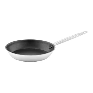 Royal-catering Royal Catering Edelstahlpfanne – 2 Stück – Beschichtet – Ø 20 / 28 X 5 Cm 21