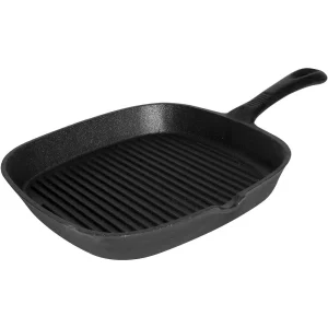 Royal-catering Royal Catering Grillpfanne – Gusseisen – Quadratisch – 24 X 24 X 2,6 Cm 15