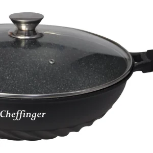 Null Cheffinger Bratpfanne Induktion Antikratz Pfanne Marmor 20 Cm 17