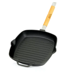 Null Tescoma Grillpfanne Bratpfanne PFANNE Ø 24×24 Cm Antihaft Klappbarer Griff 21