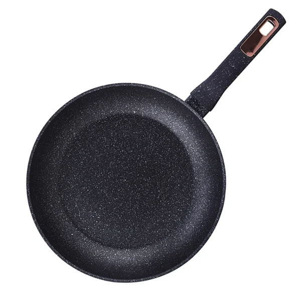 Null AMERCOOK | Comboss Bratpfanne 24cm | Gussoptik | Für Alle Herdarten | Aluminiumkern | Induktion Pfanne | Non Stick Frying Pan | Antihaft-beschichtet | 8