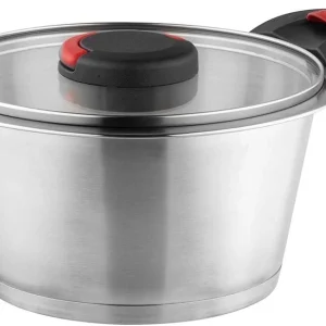 Null Cookvision Topf Quick Clack Pro, Edelstahl 18/10, Ø 16 Cm, 1.3 L, Für Alle Herdarten Geeignet, Silber 15