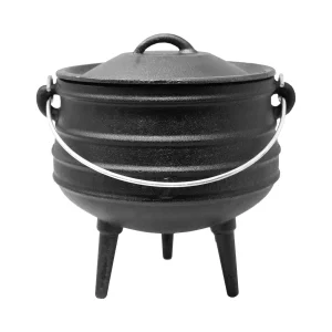 Klarstein Beefalo Potjie Schmortopf Größe S Gusseisen Rund Deckel 3 Liter Schwarz 11