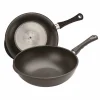 Null AMT Induktions-Wok Mit Stiel, Aluguss, Ø 32 Cm, Höhe 5 Cm, Antihaftbeschichtung, Induktionsfähig, Backofenfest 23