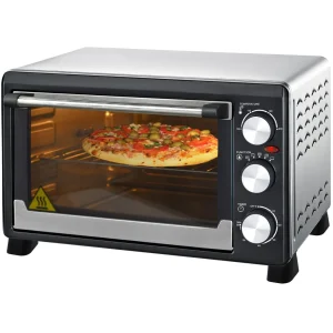 Syntrox-germany 12 Liter Mini Backofen Mit Pizzarost 17