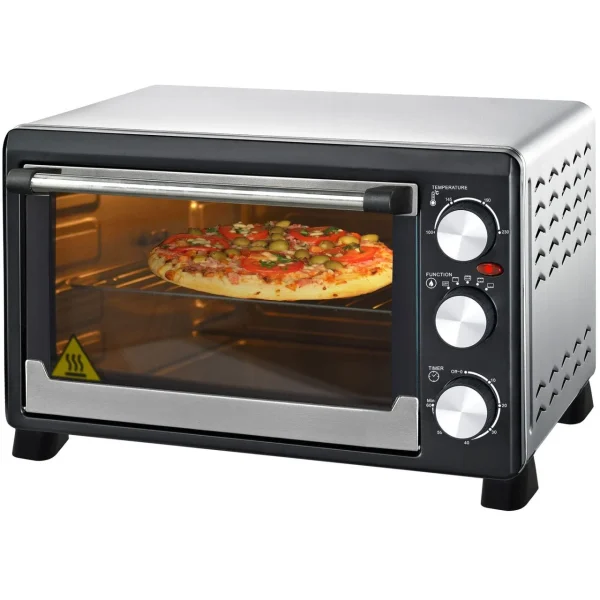 Syntrox-germany 12 Liter Mini Backofen Mit Pizzarost 6