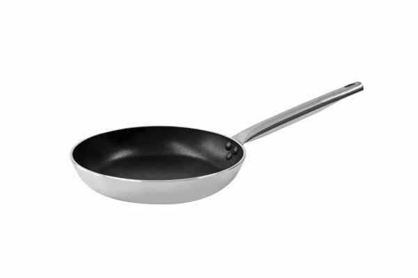 Null Schäfer Bratpfanne Ø20cm 1L Aluminium Phenolharz Pfanne Induktion Antihaft Beschichtung Silber 7