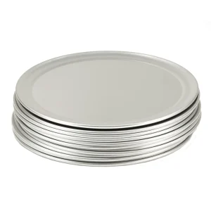 Gvk-eco Pizzablech Rund Aus Aluminium 6 Stück Ø 228 Mm 21