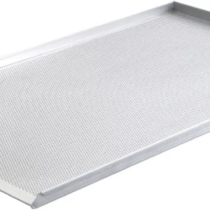 Null Schneider Backblech Alu 580 X 780 X 23 Mm 3 Seiten 90 ° 1 Kurze Seite Offen, Gelocht 3mm 17