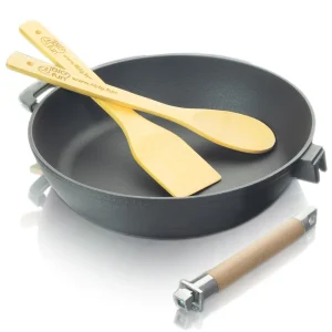 Null Pfannkuchenpfanne Pfanne Induktion Bratpfanne Crepes Pfannkuchen Pancake 26cm 19