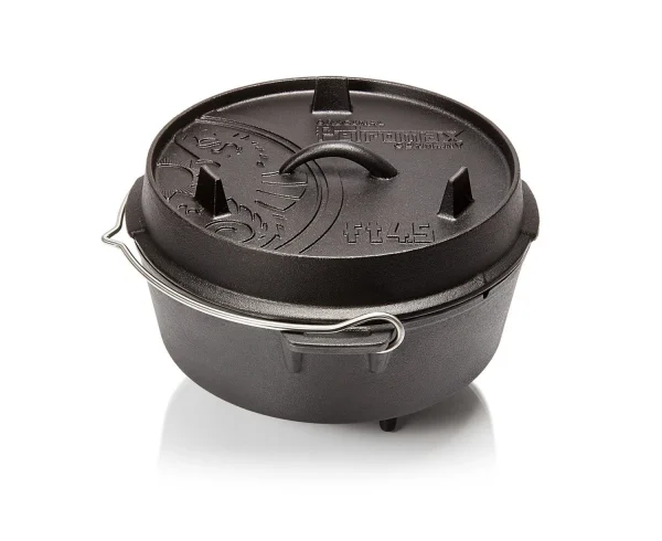 Null Petromax Feuertopf Ft3-t Dutch Oven Gusseisen 1,6L Planer Boden 1-3 Personen 4