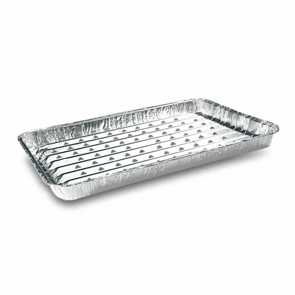 Null 50x Alu-Servierschale Aluschale Menüschale Grillschale 2000ml 315x215x43mm 6