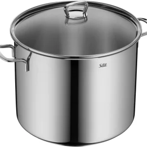 Was-germany WAS Germany – Suppentopf Mit Deckel Cookware 53, Ø 28 Cm, 13 Ltr., Chromnickelstahl (5302280) 13