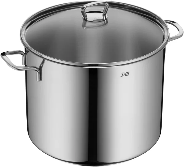 Was-germany WAS Germany – Suppentopf Mit Deckel Cookware 53, Ø 28 Cm, 13 Ltr., Chromnickelstahl (5302280) 4