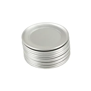 Contacto 5x Gelochtes Pizzablech Aus 1 Mm Aluminium, Loch-Ø: 11 Mm, Nicht Spülmaschinengeeignet, Für 19