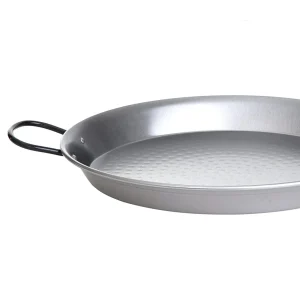 Null Paella-Pfanne VALENCIANA D: 38cm – Stahl Emailliert – Zwei Griffe 11