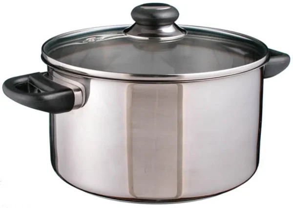 Null EDELSTAHL Stielkasserolle Kasserolle “Sylt” Kochtopf Topf Stieltopf Kochen 5