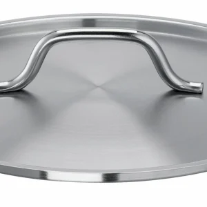 Metro-professional METRO Professional Topfdeckel HS-LD32, Edelstahl, Ø 32 Cm, Mit Dampföffnung, Ofenfest 21