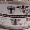 Null Cookvision Topf Quick Clack Pro, Edelstahl 18/10, Ø 16 Cm, 1.3 L, Für Alle Herdarten Geeignet, Silber 23