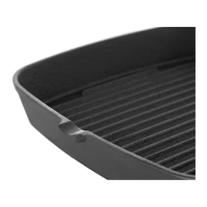 Royal-catering Royal Catering Grillpfanne – Gusseisen – Quadratisch – 24 X 24 X 2,6 Cm 21