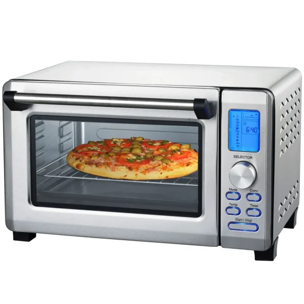 Syntrox-germany 38 Liter Edelstahl Backofen Mit Umluft Und Drehspieß 3