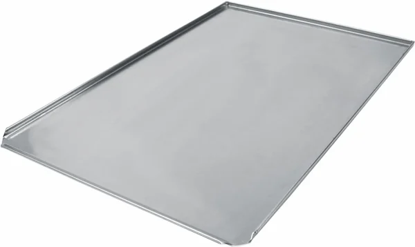 Schneider® Schneider – Backblech, Aluminium 600 X 400 X 10 Mm, 3 Seiten 90°, 1 Kurze Seite Offen 45° 1