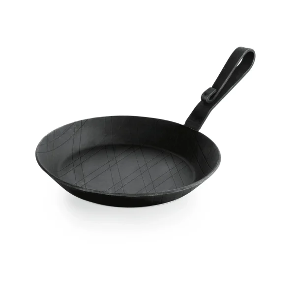 Was-germany WAS Germany – Brat-/Servierpfanne Iron Pan 22, Mit Gebogenem Hakenstiel, Ø 20 Cm, Eisen (2257200) 4