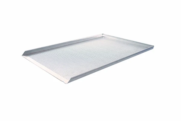 Schneider® Schneider – Backblech, Aluminium 600 X 400 X 10 Mm, 3 Seiten 90°, 1 Kurze Seite Offen 45° 5