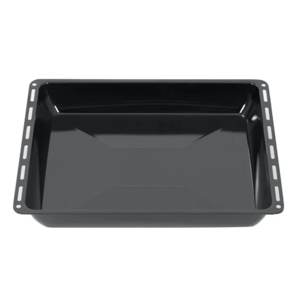 Null ICQN Backblech 45.5 X 37.5 X 6 Cm | Extra Tiefe Emaillierte Fettpfanne Für Backofen Und Herd | Passend Für Bosch, Siemens, Neff, Constructa, Flavel | 1