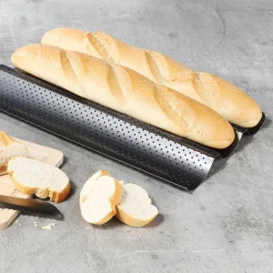 Null Baguetteblech Baguetteblech Baguette Backblech Baguetteform Antihaftbeschichtung 19