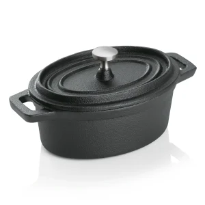 Was-germany WAS Germany – Cocotte, 12,5 X 9,5 X 6,5 Cm, Schwarz, Gusseisen Emailliert (3525122) 13