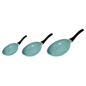 Null Jade Pan Set – 5ER-SET – 20/24/28cm, 2x Glasdeckel, Türkis 17