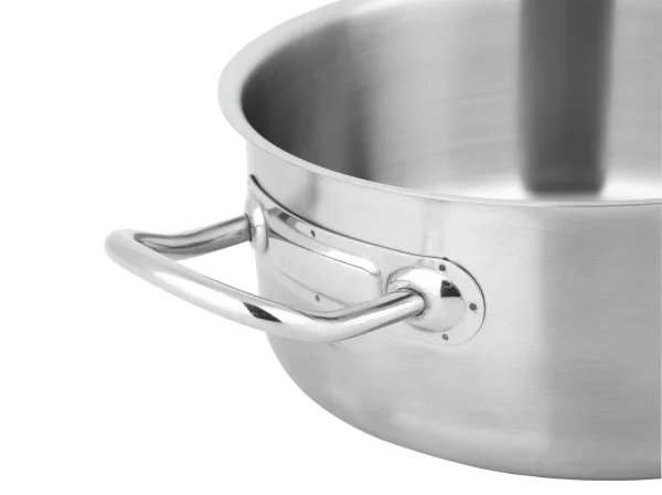 Metro-professional METRO Professional Topf Mit Flachem Deckel, Ø 20 Cm, 2.5 L, Silber 8