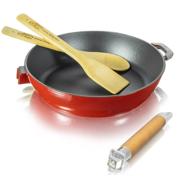 Null Bratpfanne Stielpfanne Mit Deckel Ø26cm Induktion Braten Pfanne 3