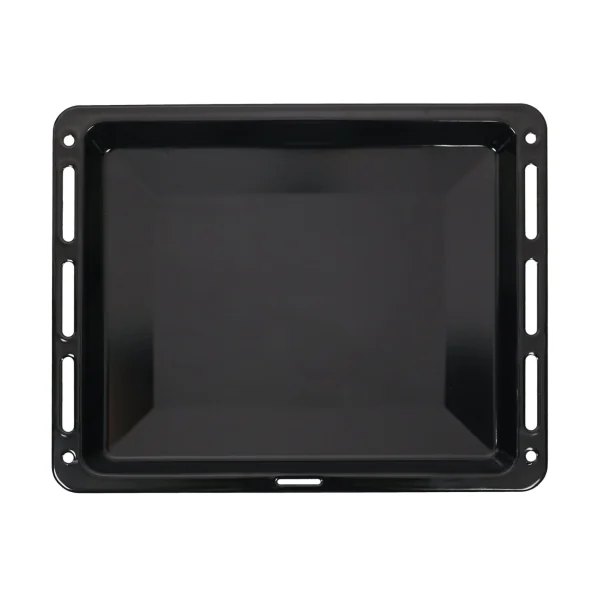 Null ICQN Backblech 422 X 370 X 30 Mm, Emailliert Fettpfanne Für Backofen Und Herd, Passend Für ELECTROLUX, AEG, IKEA, ZANUSSI, JUNO, ZOPPAS Kratzfest & 4