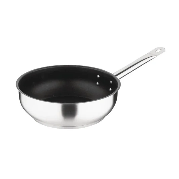 Vogue Antihaft Teflon Aluminium Induktion Platinum Plus Sauté Pan 260mm 4