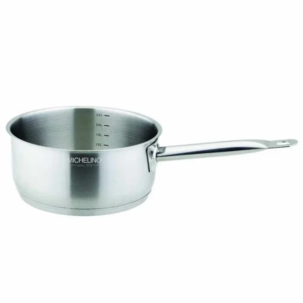 Null EDELSTAHL Stielkasserolle Kasserolle “Sylt” Kochtopf Topf Stieltopf Kochen 4