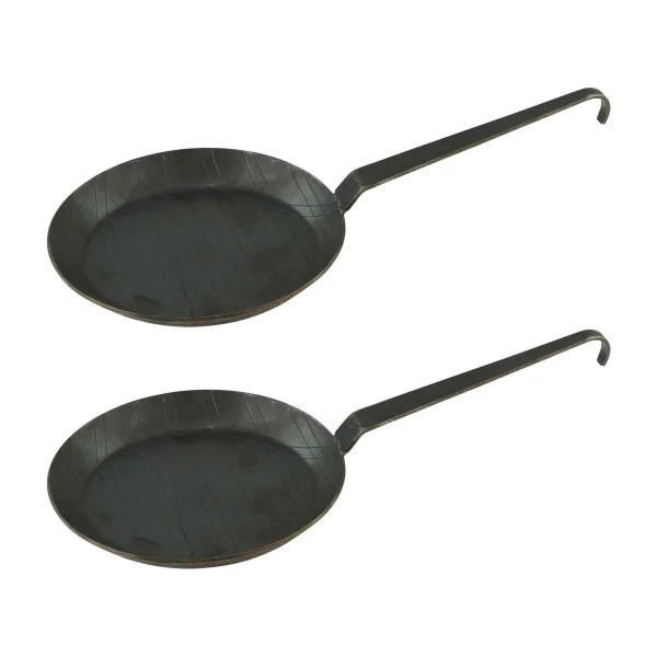 Was-germany WAS Germany – Brat-/Servierpfanne Iron Pan 22, Mit Gebogenem Hakenstiel, Ø 20 Cm, Eisen (2257200) 8