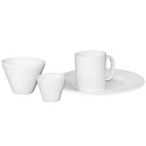 Null Gastronoble Olympia Whiteware Konische Auflaufförmchen Weiß 10cm 19