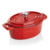 Was-germany WAS Germany – Cocotte, 12,5 X 9,5 X 6,5 Cm, Rot, Gusseisen Emailliert (3525120) 25