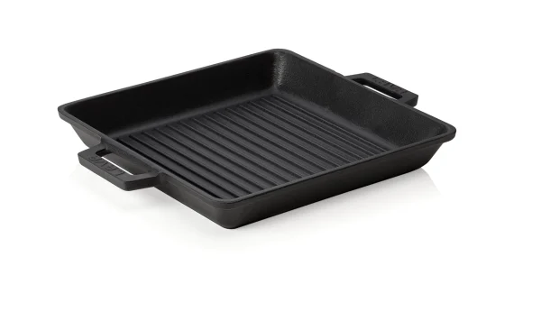 Royal-catering Royal Catering Grillpfanne – Gusseisen – Quadratisch – 25 X 25 X 1,8 Cm RCIP-W25S 6