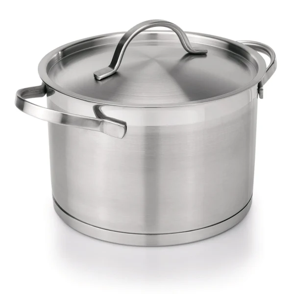 Was-germany WAS Germany – Fleischtopf Mit Deckel Cookware 54, Ø 24 Cm, 7 Ltr., Chromnickelstahl (5405240) 3