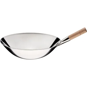 Null London Wok Wok Mit Flachem Boden 330 Mm 13