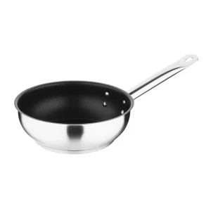 Vogue Antihaft Teflon Aluminium Induktion Platinum Plus Sauté Pan 260mm 15