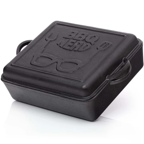 Null BBQ-Nerd© 6er Set Mini Dutch Oven | Kleiner Gusseisentopf Mit Deckel 11x5cm Für Grill, Feuerstelle, Backofen, Herd ǀ Serviertöpfe Kochtopf Schmortopf 5