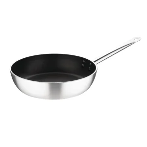 Vogue Antihaft Teflon Edelstahl Platin Plus Sauté Pfanne 200mm 17