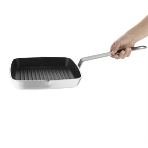 Vogue Quadratische Skillet Grillpfanne Antihaft 24cm 21